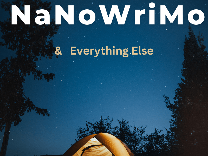 Camp NaNoWriMo & Everything&nbsp;Else